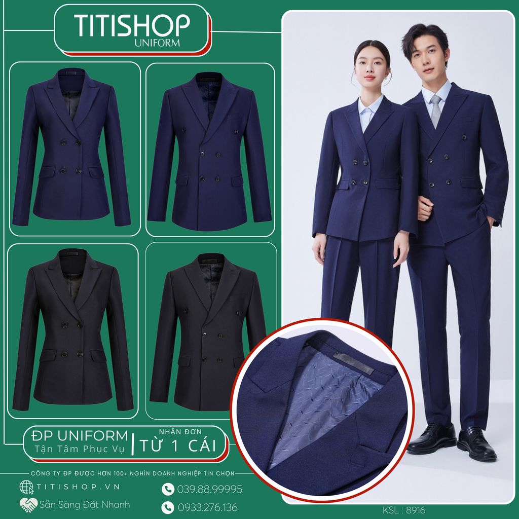 Đồng Phục Veston TITISHOP May Sẵn