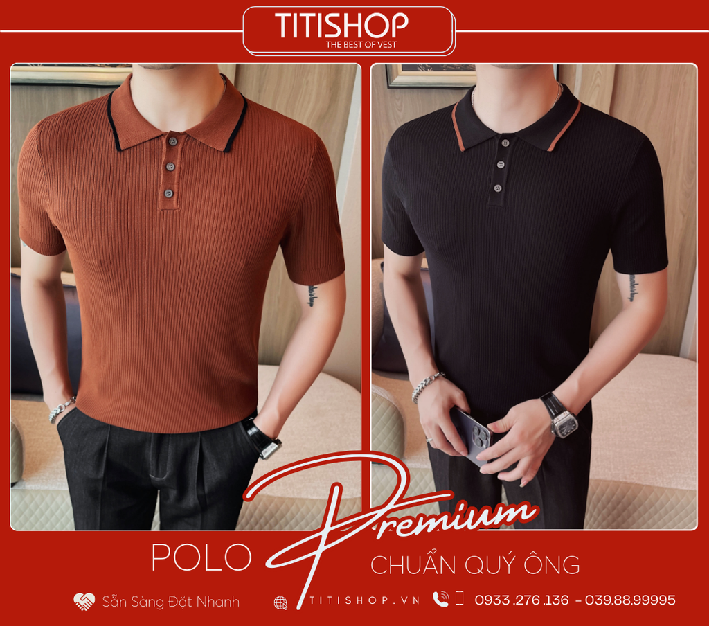 Polo Qúy Ông TitiShop Premium