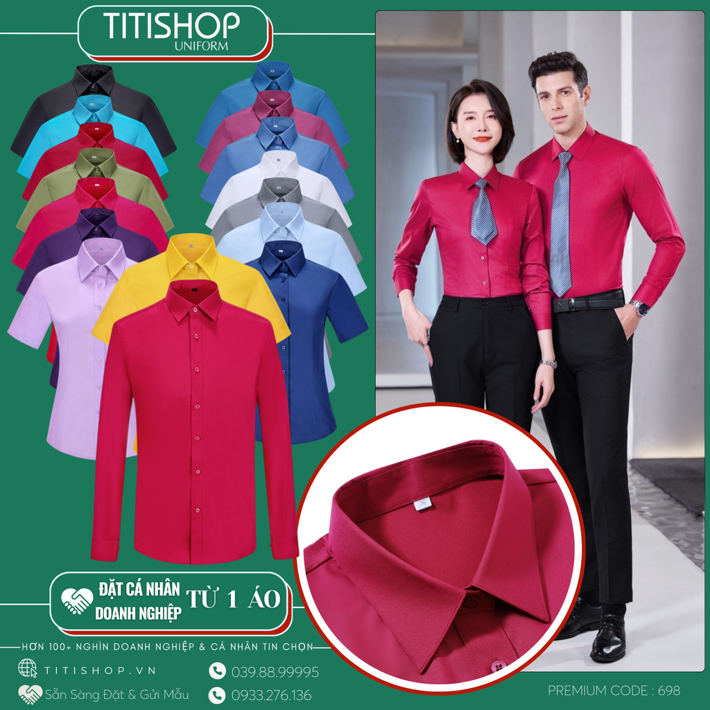 ĐP Sơ Mi TITISHOP Premium KSL698
