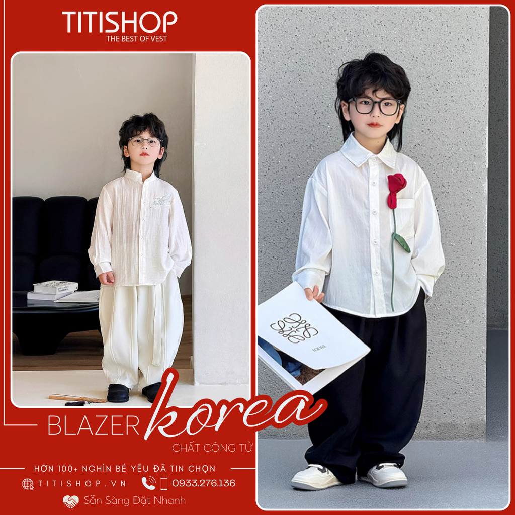 Blazer Trẻ Em Titishop ( 90-150 )
