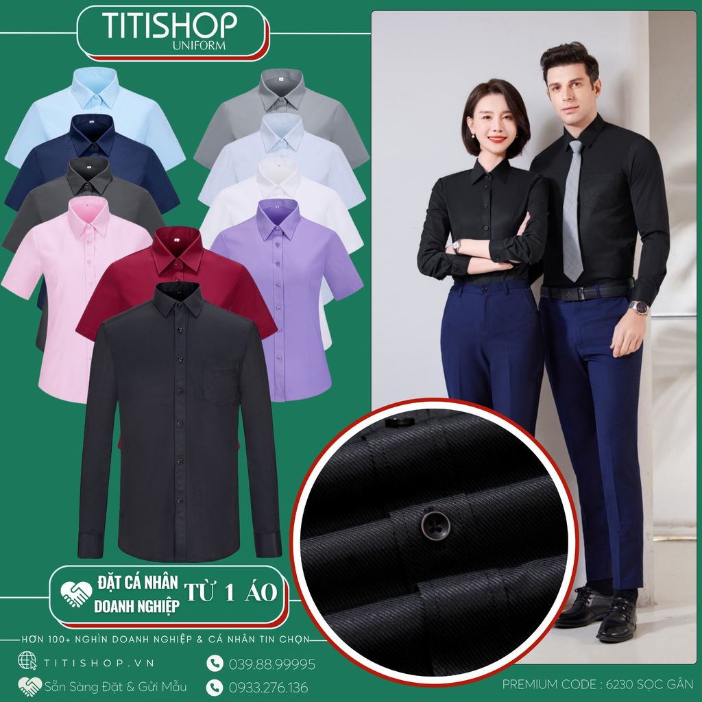 ĐP Sơ Mi TITISHOP Premium KSL6230