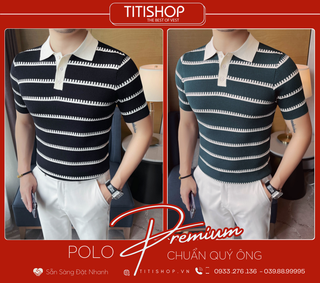 Polo Qúy Ông TitiShop Premium