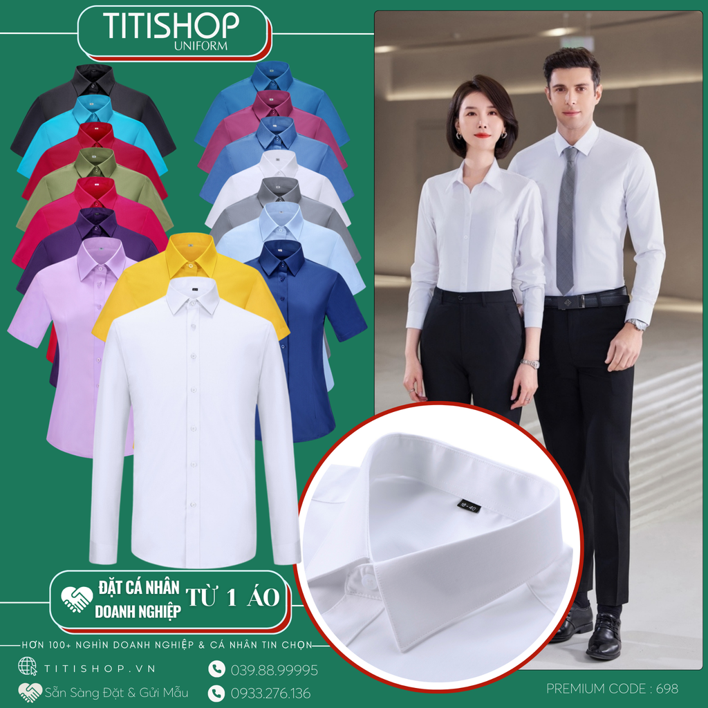 ĐP Sơ Mi TITISHOP Premium KSL698
