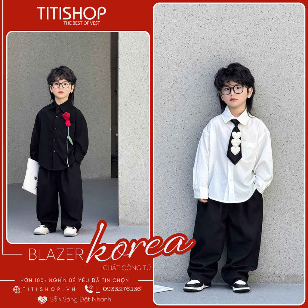 Blazer Trẻ Em Titishop ( 90-150 )