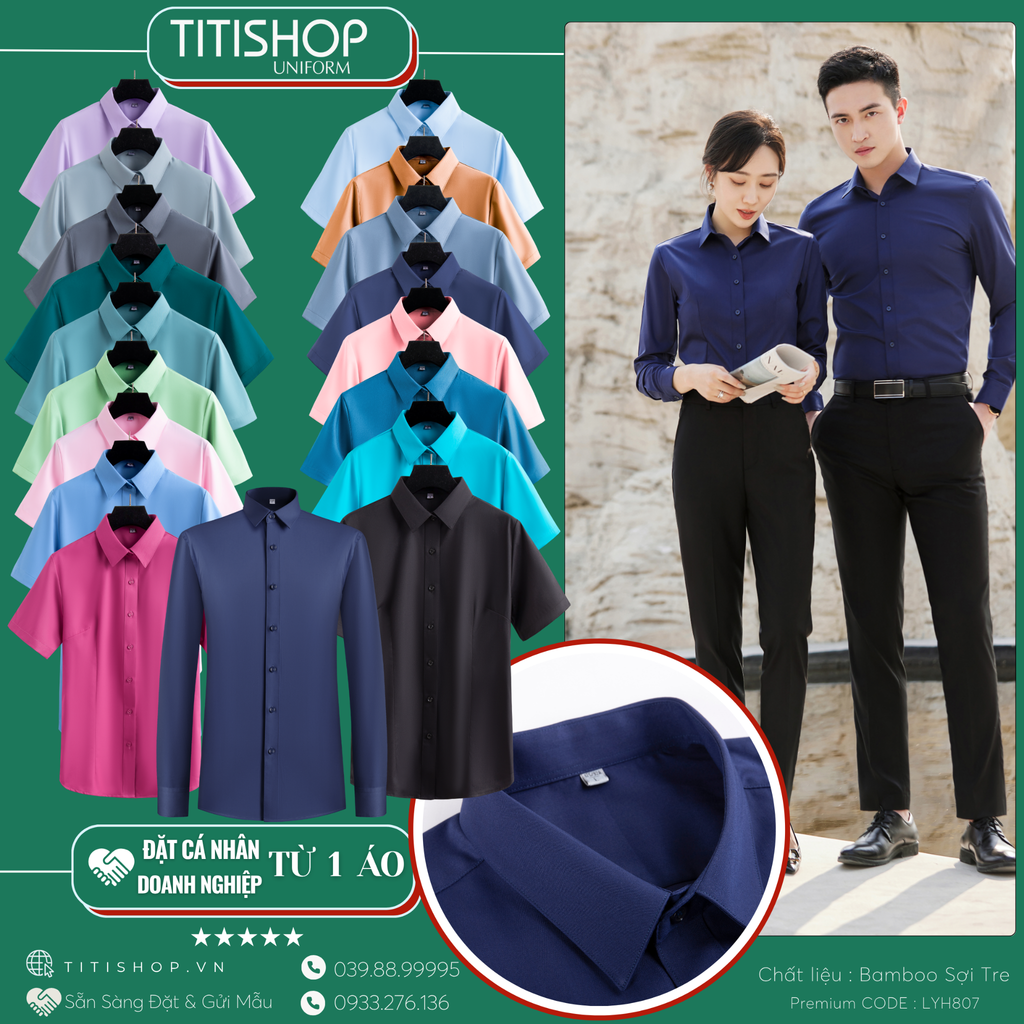 ĐP Sơ Mi TITISHOP Premium LYH807