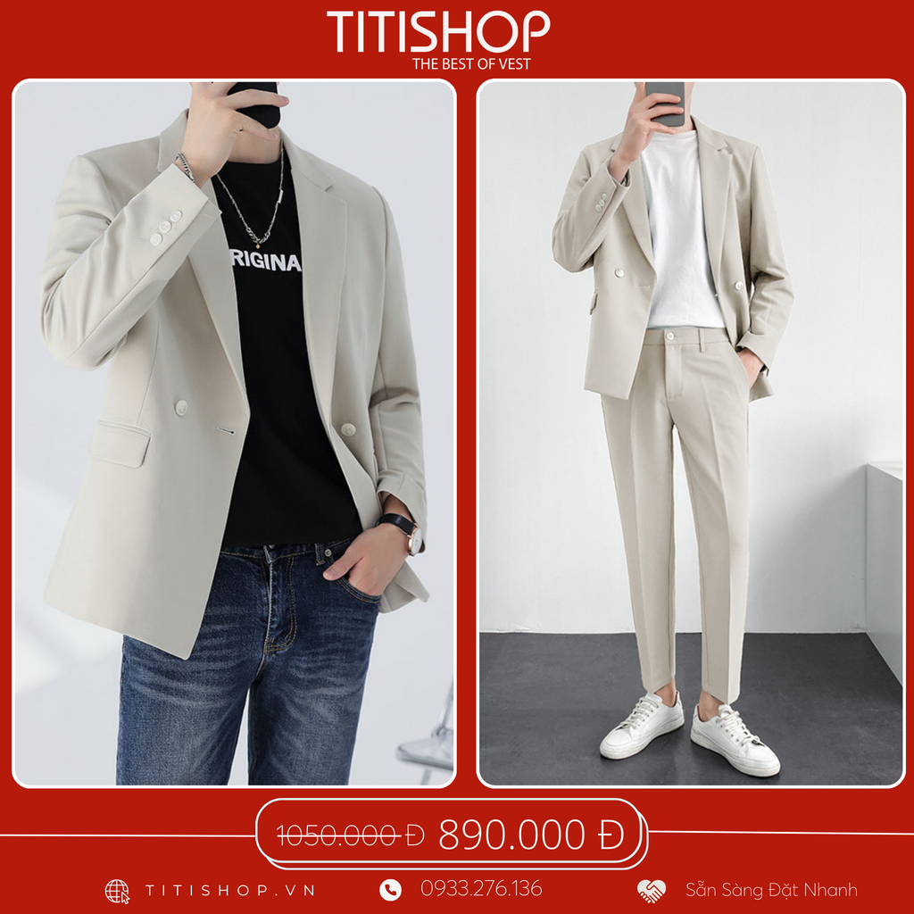 Áo Blazer Nam TITISHOP