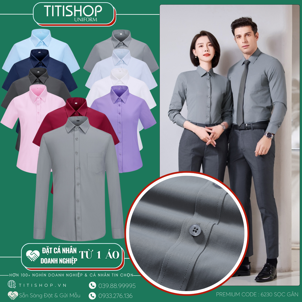 ĐP Sơ Mi TITISHOP Premium KSL6230
