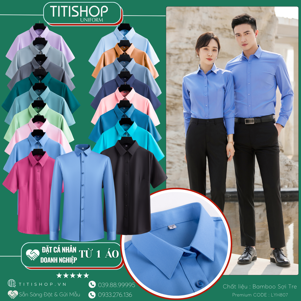 ĐP Sơ Mi TITISHOP Premium LYH807