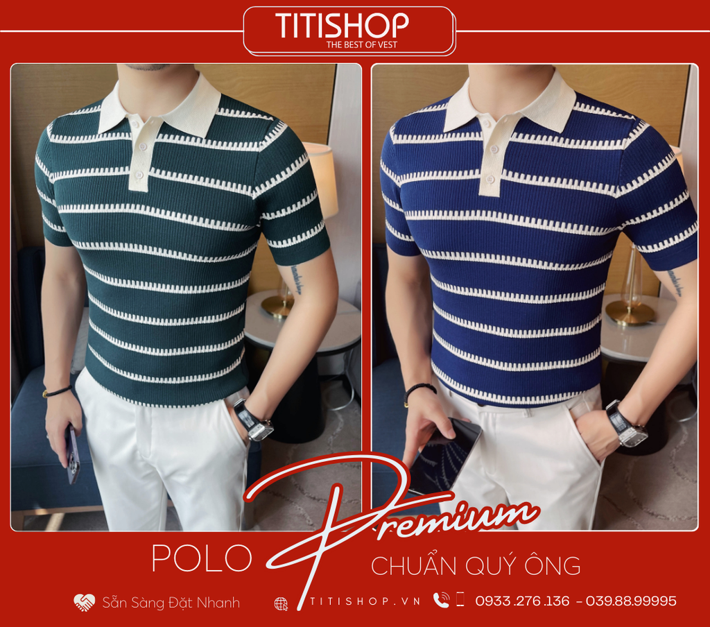 Polo Qúy Ông TitiShop Premium