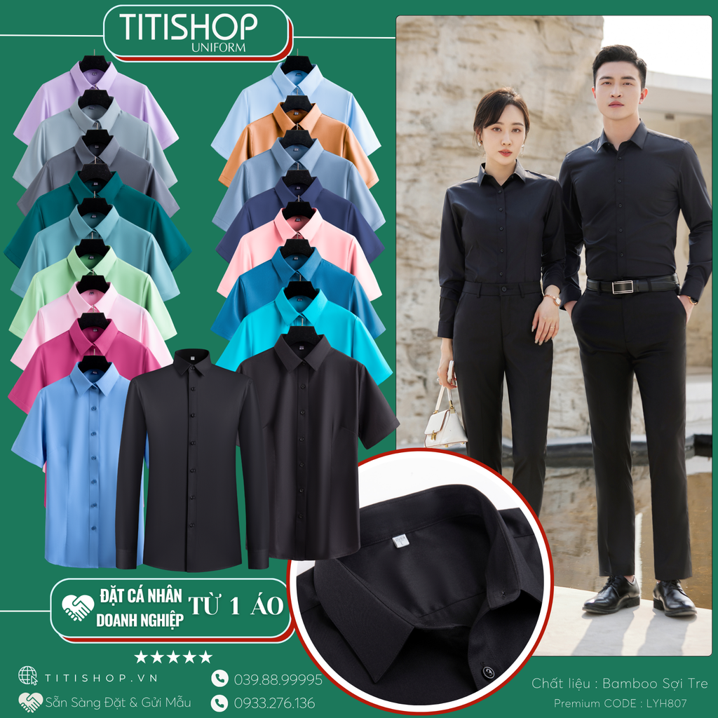 ĐP Sơ Mi TITISHOP Premium LYH807