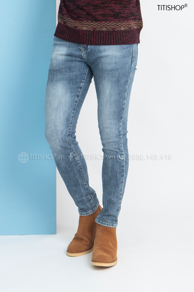 Quần Jeans Nam TiTiShop QJ337 WAX Cao Cấp