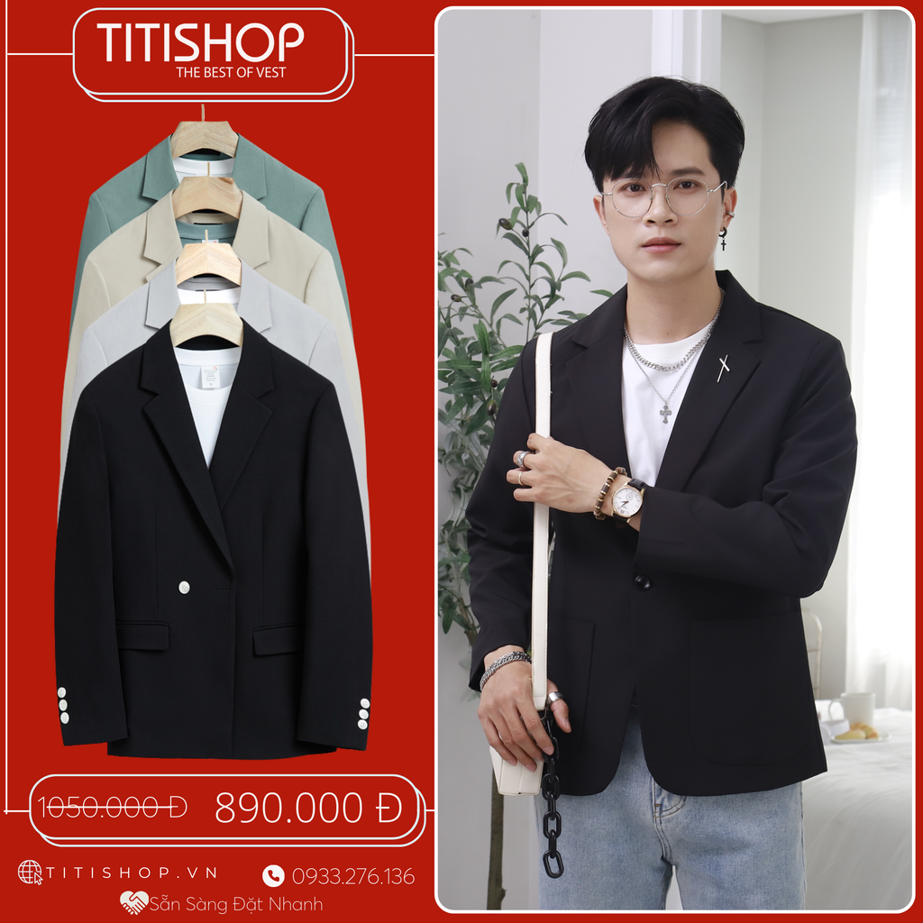 Áo Blazer Nam TITISHOP