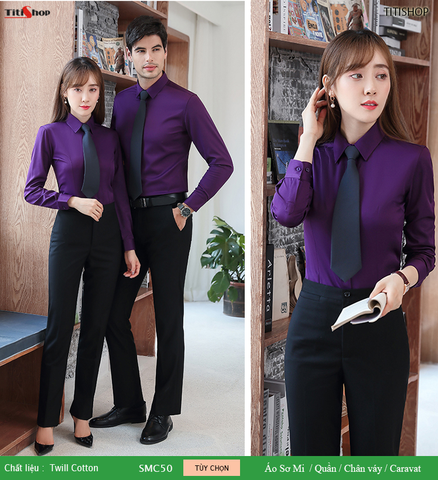 Đồng phục sơ mi Titishop SMC50 ( Twill )