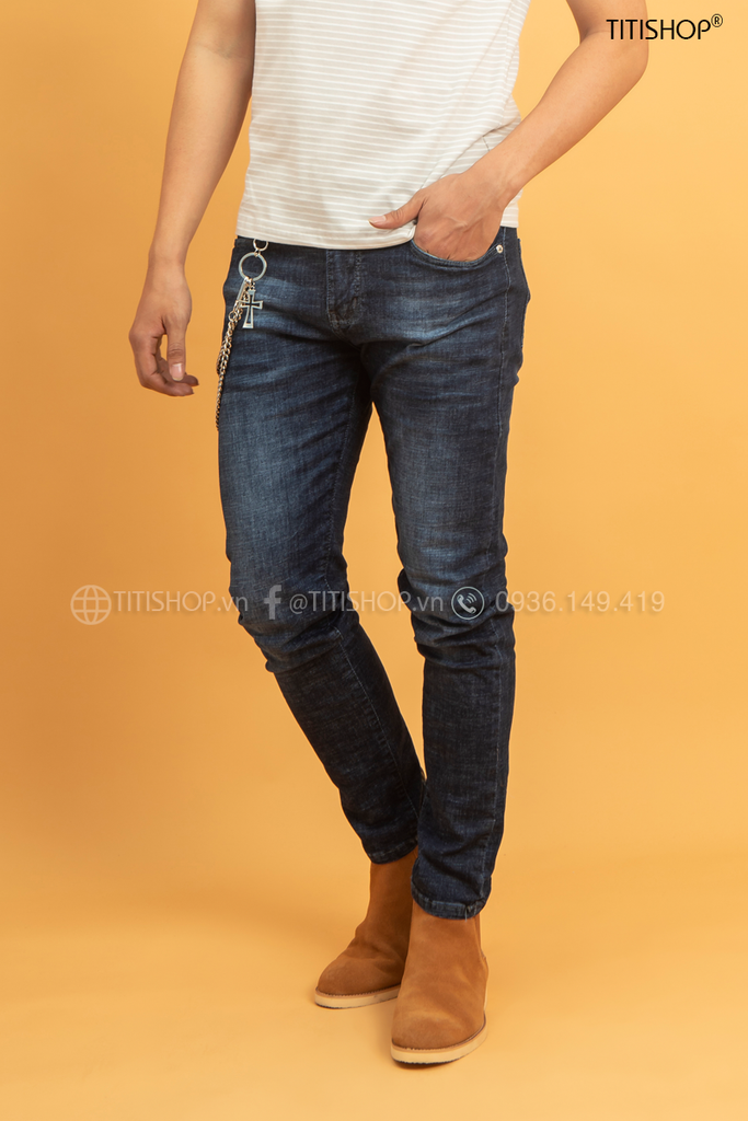 Quần Jeans Nam TiTiShop QJ340 WAX Cao Cấp