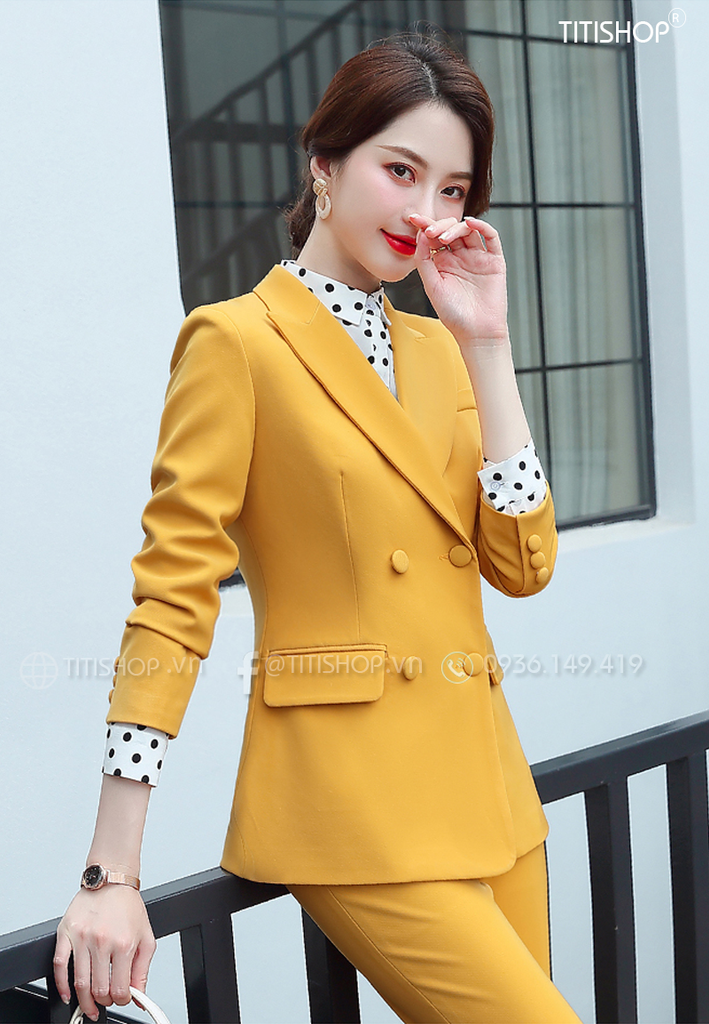 Áo Vest Blazer Nữ BZ180 Luxury CQ ( -100 )