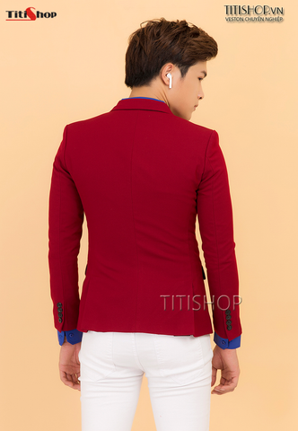 Áo Vest Nam Titishop AVN193 Đỏ Đô