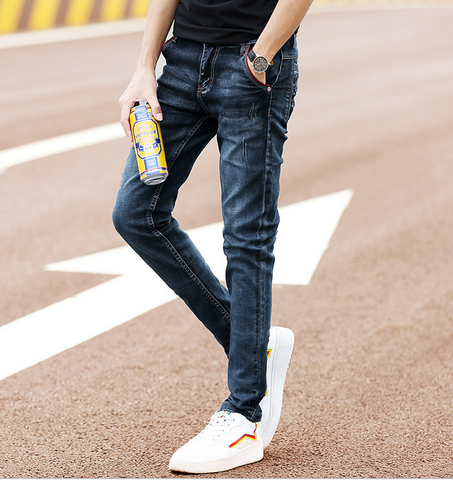 Quần jeans Nam Titishop QJ273 Wax Co giãn