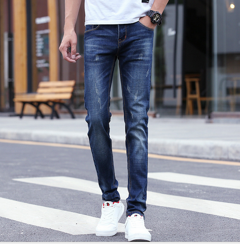 Quần jeans Nam Titishop QJ281 Wax Co giãn