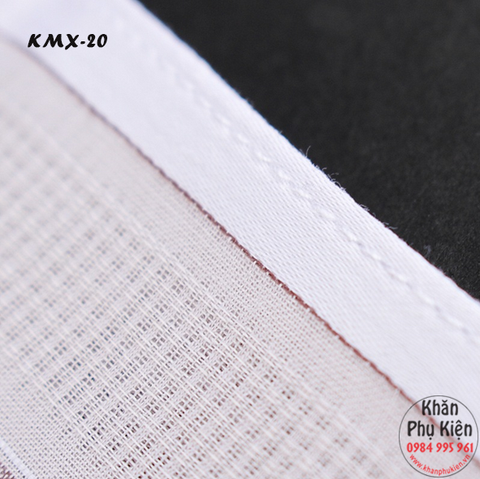 Khăn mùi xoa, khăn tay nam (KMX20) Fullbox