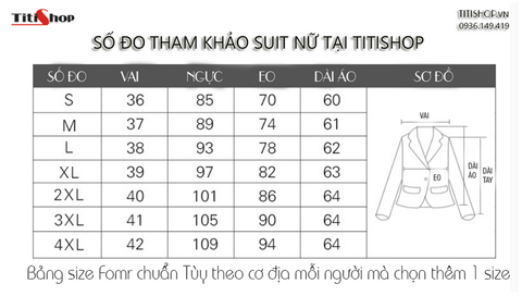 Aó vest nữ Titishop ACC267 Đen tay lững