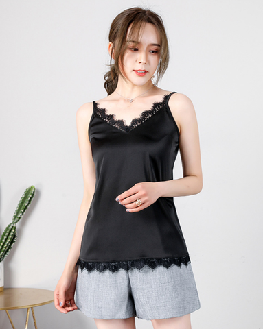 Camisole Mặc Vest Titishop AOL233  Đen