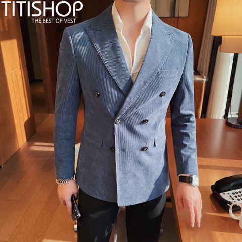 Áo Blazer Qúy Ông Titishop  (M-4XL)