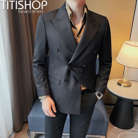 Áo Blazer Qúy Ông Titishop  (M-4XL)