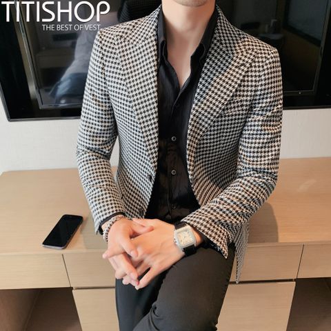 Áo Blazer Qúy Ông Titishop  (M-4XL)