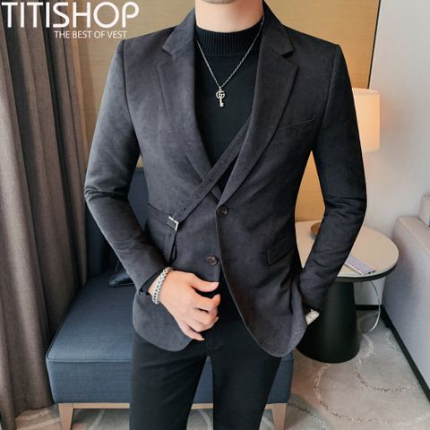 Áo Blazer Qúy Ông Titishop  (M-4XL)