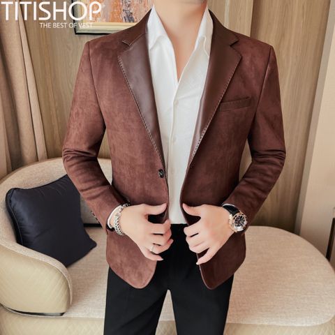 Áo Blazer Qúy Ông Titishop  (M-4XL)