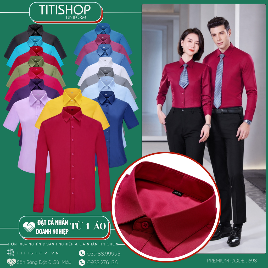 ĐP Sơ Mi TITISHOP Premium KSL698