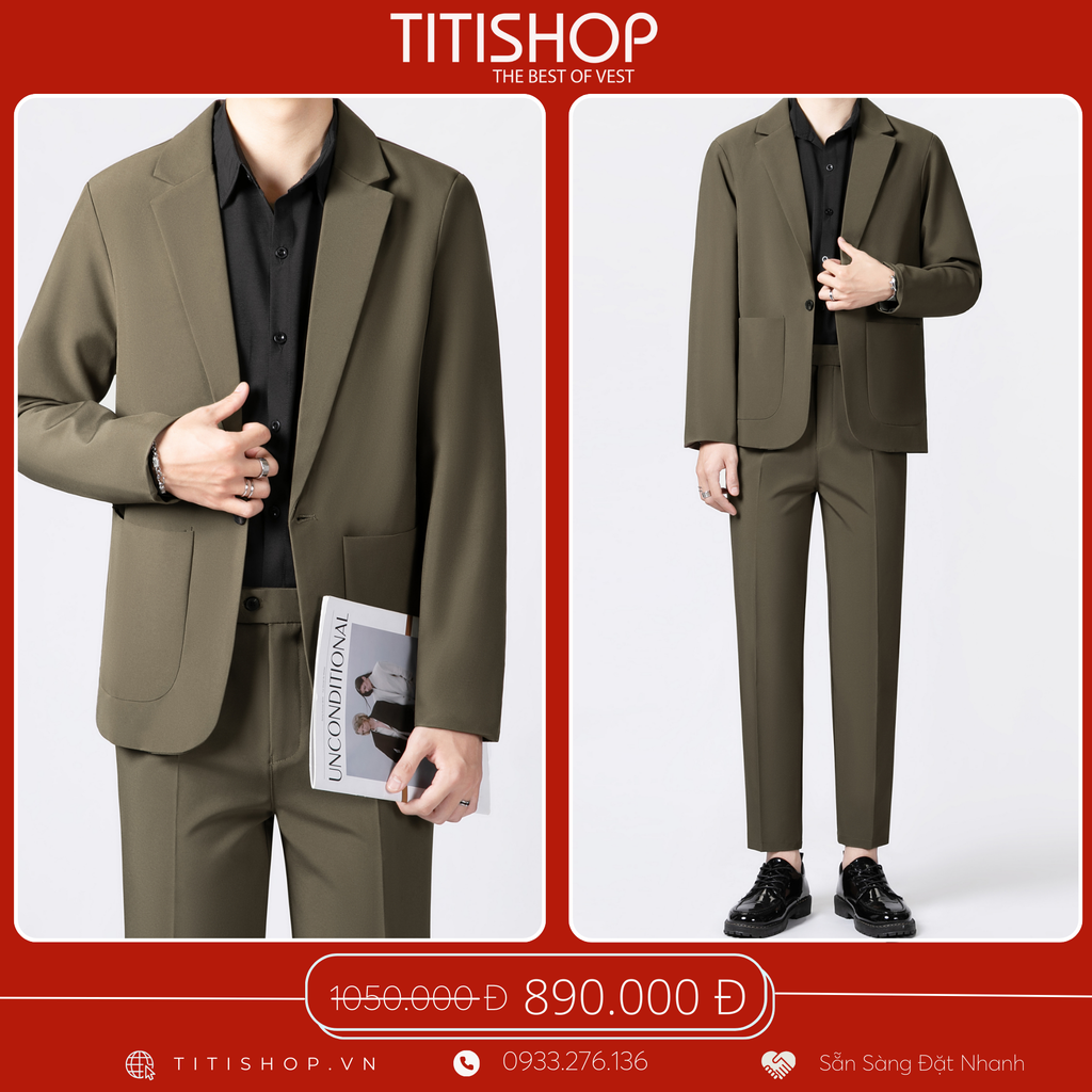 Áo Blazer Nam TITISHOP