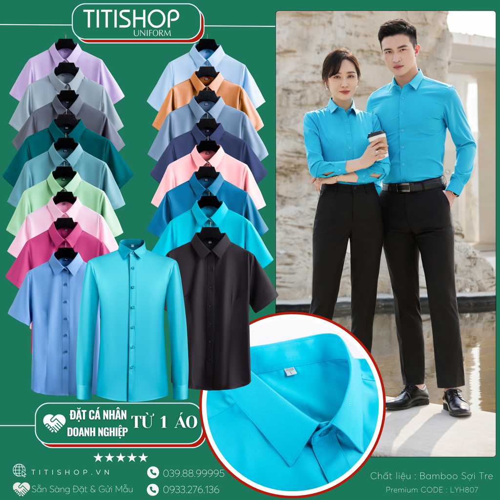 ĐP Sơ Mi TITISHOP Premium LYH807