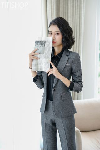 Áo Vest Nữ Titishop ACC1017 Xám