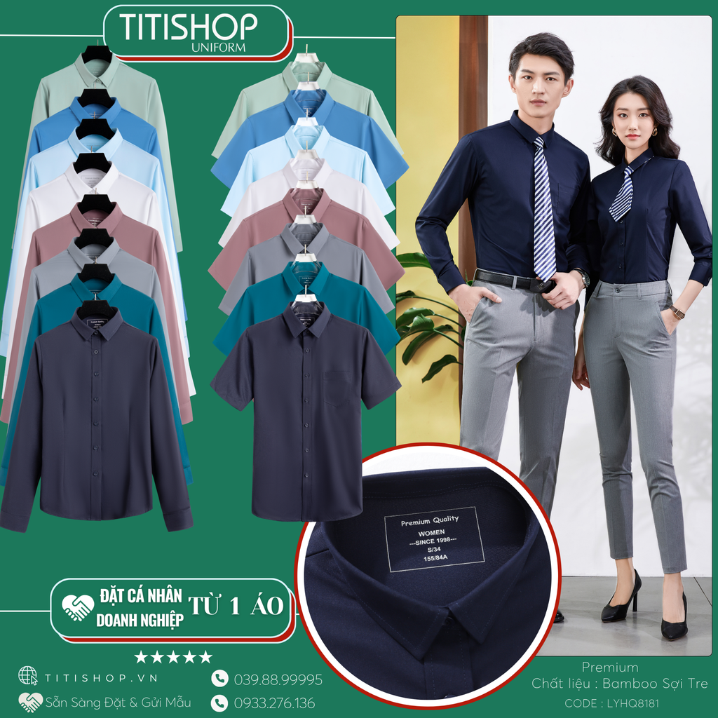 DP Sơ Mi TITISHOP Premium LYH1818