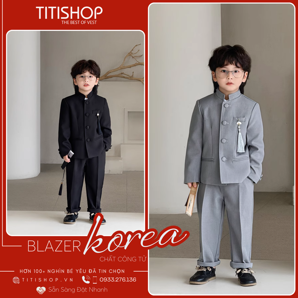 Blazer Trẻ Em Titishop ( 90-150 )