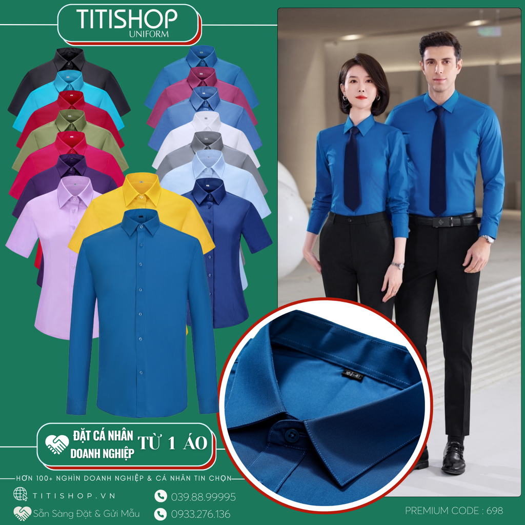 ĐP Sơ Mi TITISHOP Premium KSL698