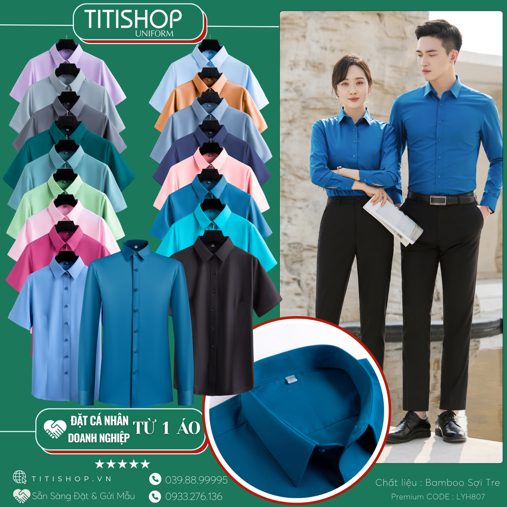ĐP Sơ Mi TITISHOP Premium LYH807