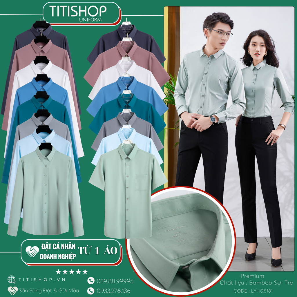 DP Sơ Mi TITISHOP Premium LYH1818