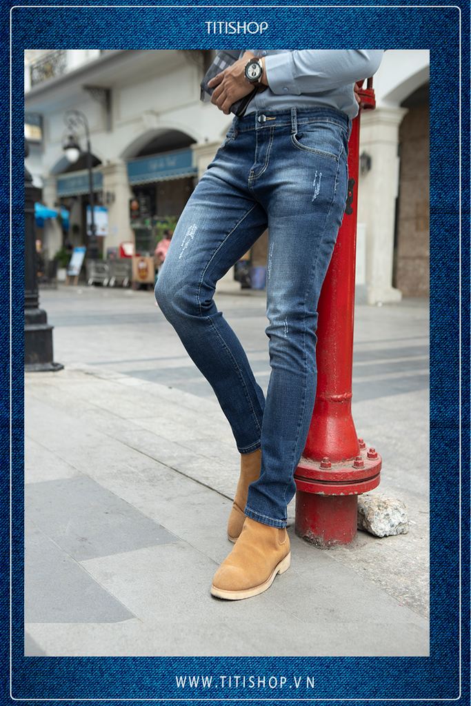 Quần Jeans Nam TiTiShop QJ WAX Cao Cấp