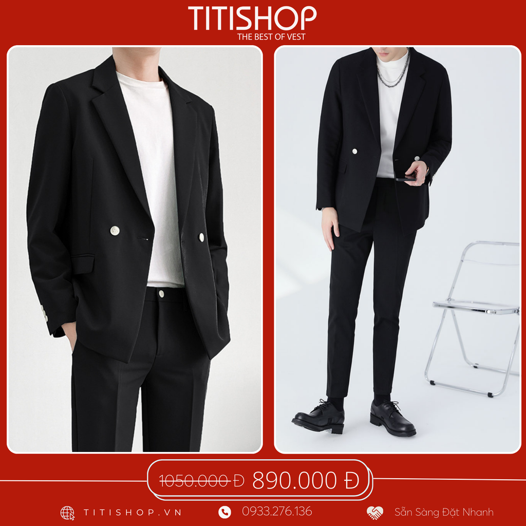 Áo Blazer Nam TITISHOP