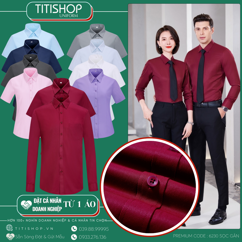 ĐP Sơ Mi TITISHOP Premium KSL6230