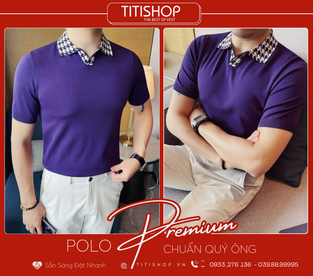Polo Qúy Ông TitiShop Premium