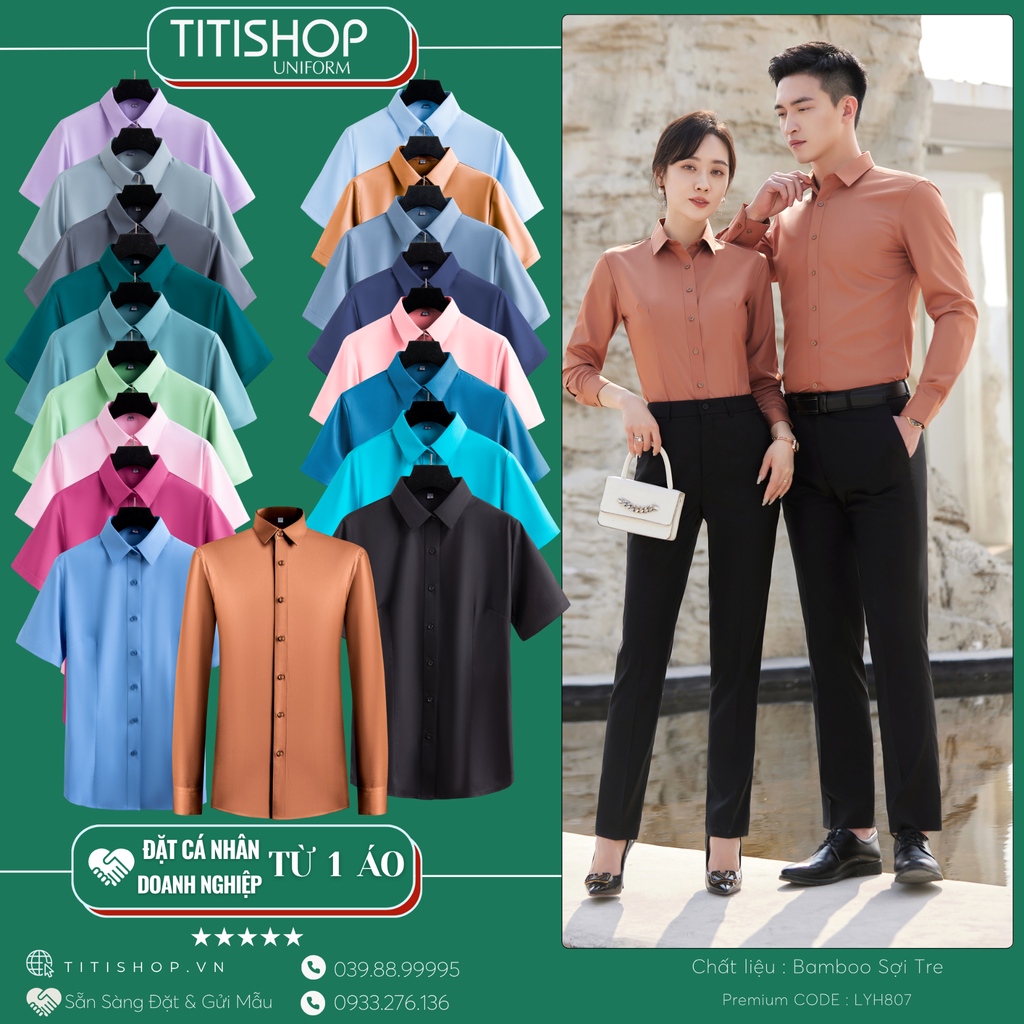 ĐP Sơ Mi TITISHOP Premium LYH807