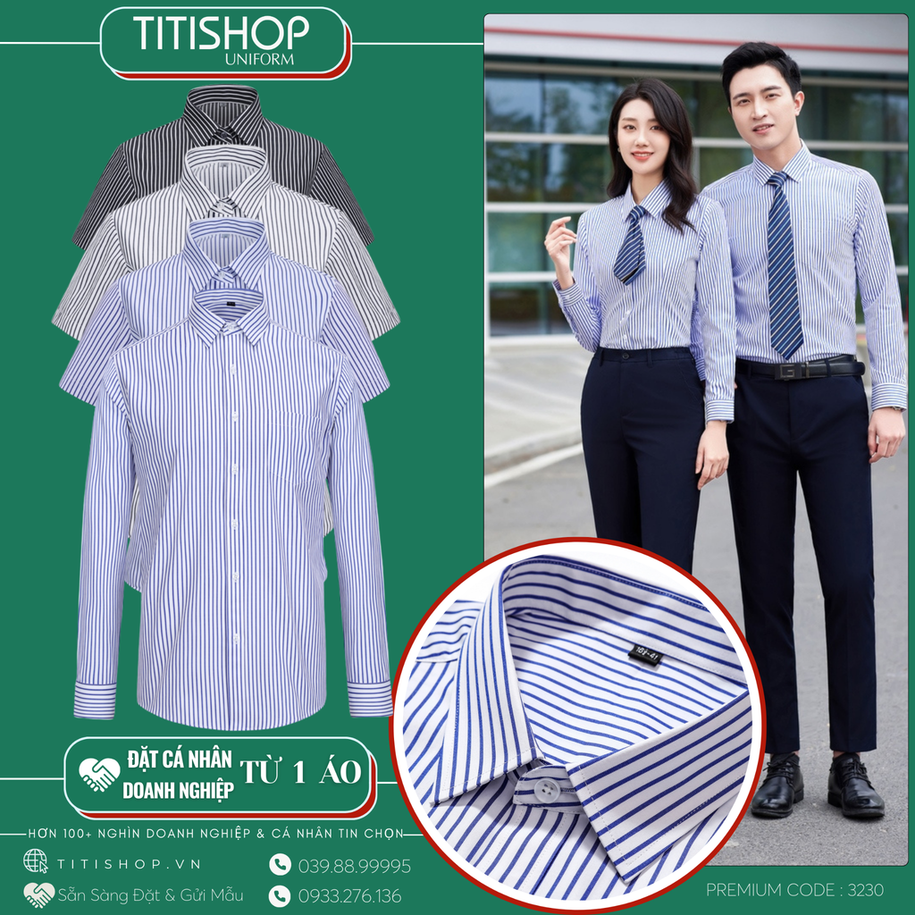 ĐP Sơ Mi TITISHOP Premium KSL3230
