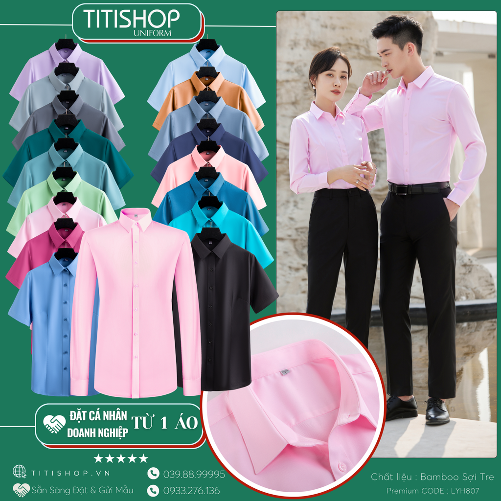 ĐP Sơ Mi TITISHOP Premium LYH807