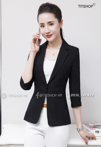 Áo Vest Nữ tay lỡ Titishop ANN324 Đen