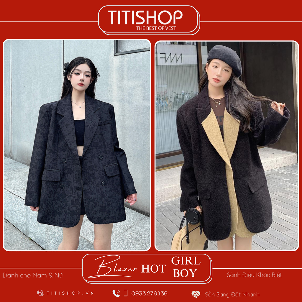 Áo Blazer Hotgirl - Hotboy TITISHOP (S-XL)