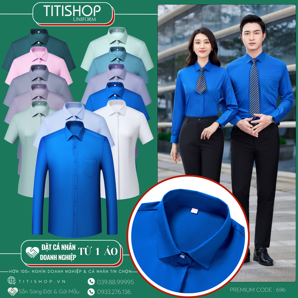 ĐP Sơ Mi TITISHOP Premium KSL696