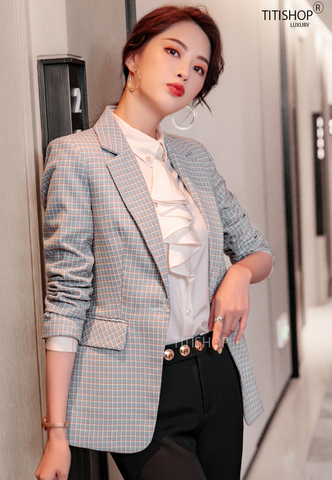 Áo vest Blazer nữ Titishop ANN262 Luxury